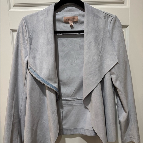Philosophy Jackets & Blazers - Pale Blue Womens Jacket